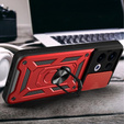 Obal na mobil pre Oppo Reno 13, CamShield Slide, červené