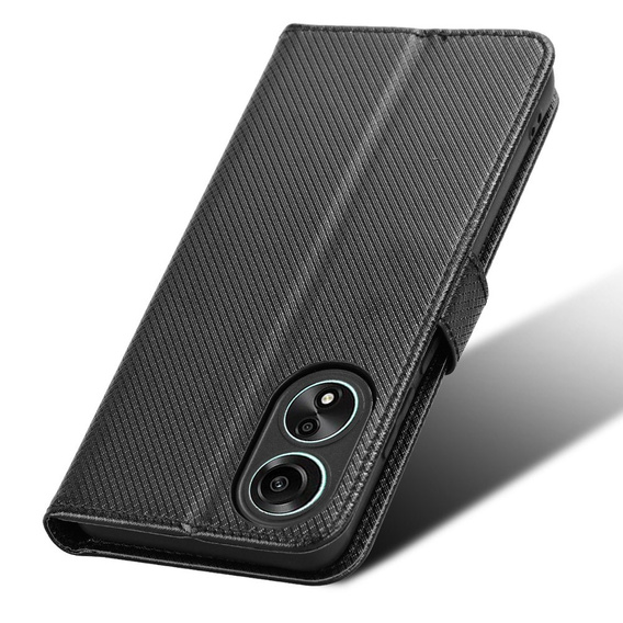 Klapkové puzdro pre Oppo A58 4G, Smart Magnet, čierne