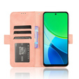 Klapkové puzdro pre Vivo Y19s, Card Slot, ružové