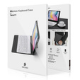 Puzdro + klávesnica Samsung Galaxy Tab S7 / S8, Dux Ducis Magnetic Keyboard, čierne