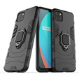 Obal na mobil pre Realme C11 2021, Kickstand Ring, čierne