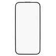 3D tvrdené sklo pre iPhone 15, s krytom reproduktora, čierne