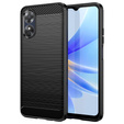 Obal na mobil pre Oppo A17, Carbon, čierne