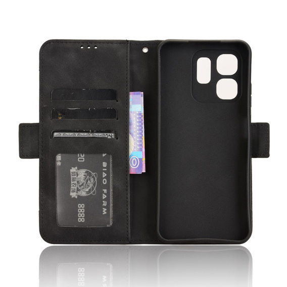 Klapkové puzdro pre Infinix Hot 50i 4G, Card Slot, čierne