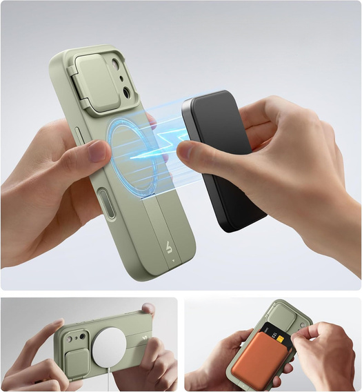 Puzdro Suritch s MagSafe a krytom fotoaparátu pre iPhone 17 Pro