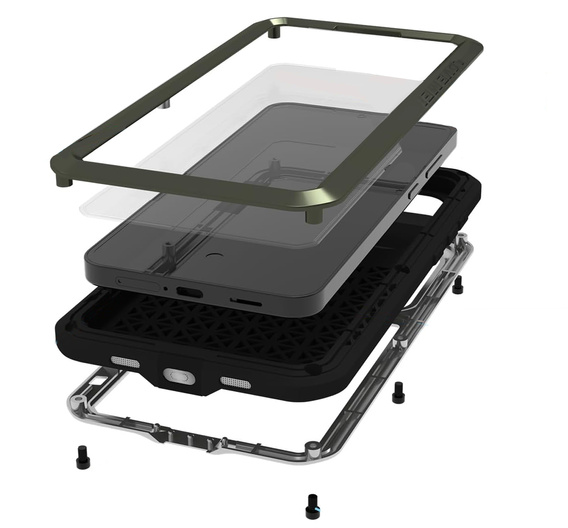 Puzdro s tvrdeným sklom pre Samsung Galaxy S25 FE