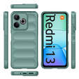Obal na mobil pre Xiaomi Redmi 13, Gaming Shockproof, zelený