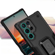 Obal na mobil pre Samsung Galaxy S23 Ultra, Dual-Layer Armor, čierne