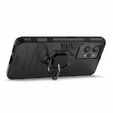 Obal na mobil pre Realme GT2 Pro, Kickstand Ring, čierne