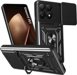 Pancierované puzdro CamShield Slide s krytom fotoaparátu a krúžkom pre Xiaomi 15T