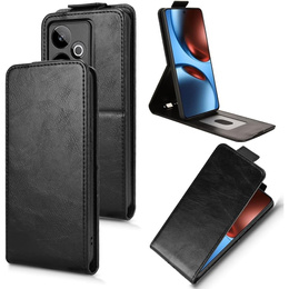 Klapkové puzdro pre Realme GT 7 / 7T, Flip, čierne