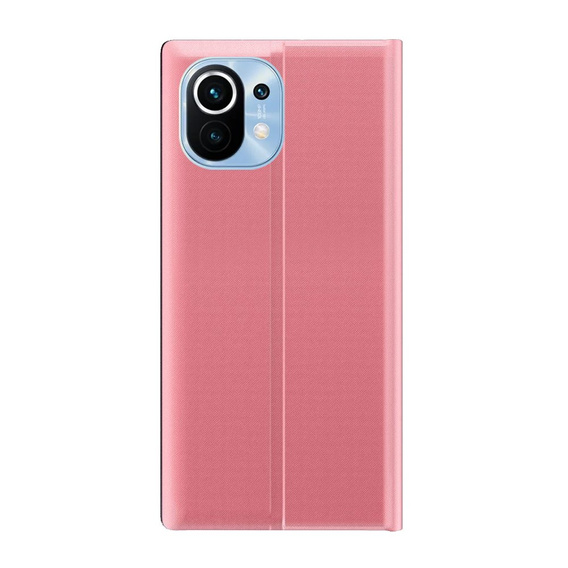 Flipové puzdro pre Xiaomi Mi 11, Side View, ružové