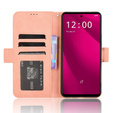 Klapkové puzdro pre T Phone 2 Pro 5G, Card Slot, ružové