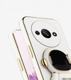 Obal na mobil pre Xiaomi Redmi A3, Astronaut, biele