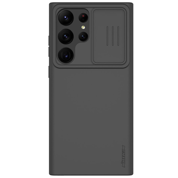 Puzdro pre Samsung Galaxy S23 Ultra, pancierované Nillkin, CamShield Pro, čierne
