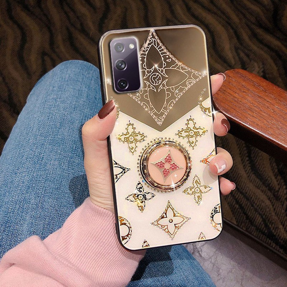 Fashion Obal na mobil pre Samsung Galaxy S20 FE, zlaté