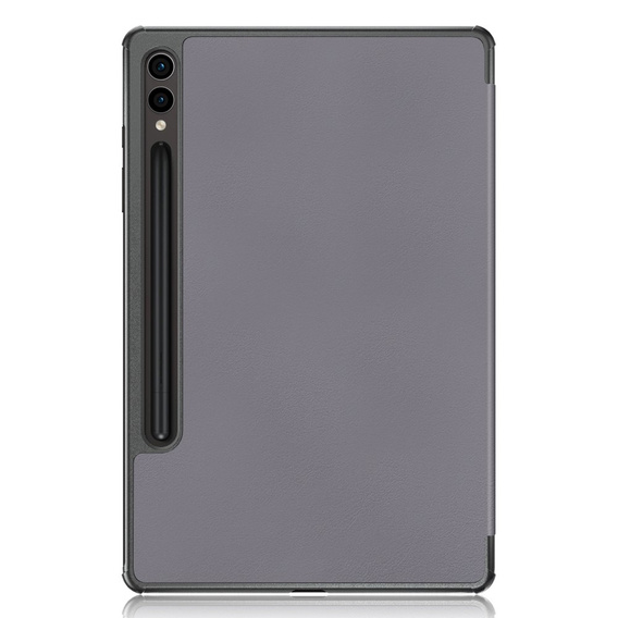 Puzdro pre Samsung Galaxy Tab S9 FE+ Plus, Smartcase s priestorom pre stylus, sivé