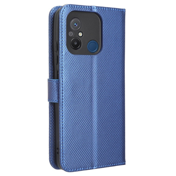 Klapkové puzdro pre Xiaomi Redmi 12C, Wallet, Smart Magnet, modré