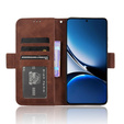 Klapkové puzdro pre Xiaomi Poco X7 Pro 5G, Card Slot, hnedé