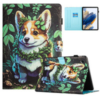 Puzdro pre Lenovo Tab M10 10.1 Gen 3, s chlopňou, corgi dog