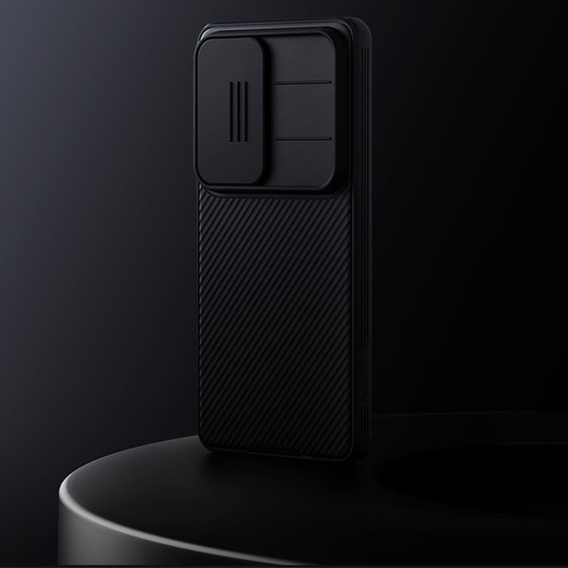 Puzdro NILLKIN Camshield Pro s krytom fotoaparátu pre Samsung Galaxy S26 Ultra, čierne