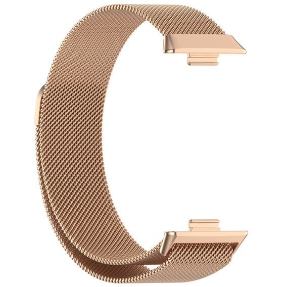 Milánsky náramok pre Huawei Watch Fit 4 / 4 Pro / 3, ružové zlato