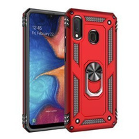 Pancierované obal na mobil pre Samsung Galaxy A20E, Nox Case Ring, červené