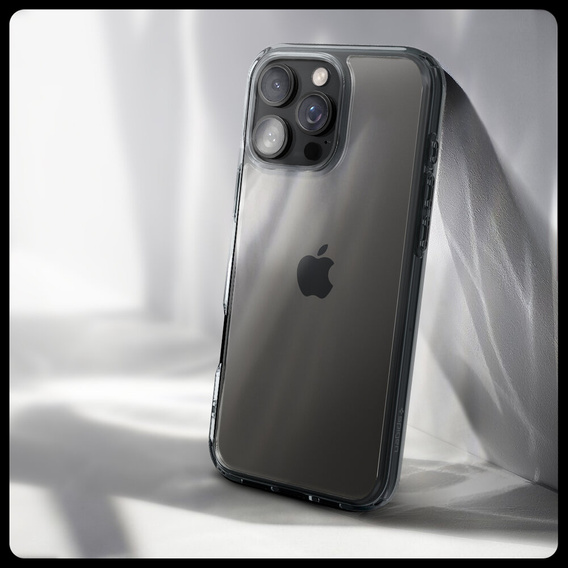 Puzdro Spigen pre iPhone 16 Pro, Ultra Hybrid, sivé + tvrdené sklo 9H