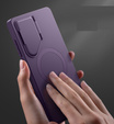 Puzdro pre Samsung Galaxy S25 Ultra, Suritch Shockproof, pre MagSafe, fialové