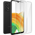 2x tvrdené sklo pre Samsung Galaxy A33 5G, ERBORD 9H Hard Glass na displeji