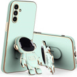 Obal na mobil pre Samsung Galaxy A36 5G, Astronaut, zelený