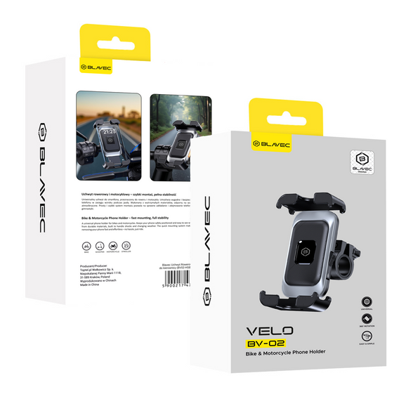 Blavec držiak na bicykel/motocykel BV-02 Velo na riadidlá