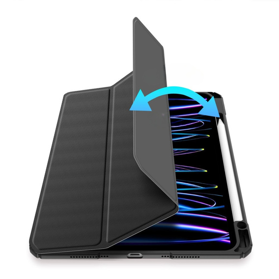 Puzdro pre iPad Pro 11" 2024 (5 gen.), Dux Ducis TOBY, čierne