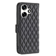 Klapkové puzdro pre Infinix Hot 30, Wallet, BINFEN COLOR, čierne