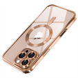 Puzdro pre iPhone 16 Pro, Electro MagSafe, desert titanium + sklo na displej