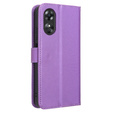 Klapkové puzdro pre Oppo A17, Wallet Smart Magnet, fialové