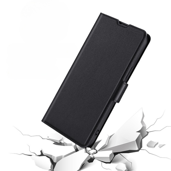 Klapkové puzdro pre Motorola Edge 30 Neo 5G, Wallet Thin Magnet, čierne