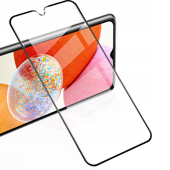 2x tvrdené sklo pre Samsung Galaxy A14 4G / A14 5G, ERBORD 3D pre celý displej