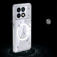 Puzdro pre Xiaomi Poco F6 Pro, Fusion Hybrid, pre MagSafe, priehľadné