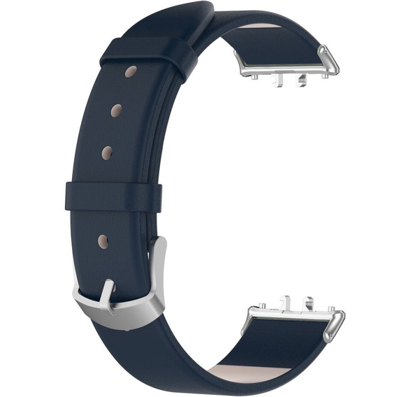 Kožený remienok pre Samsung Galaxy Fit 3, modrý