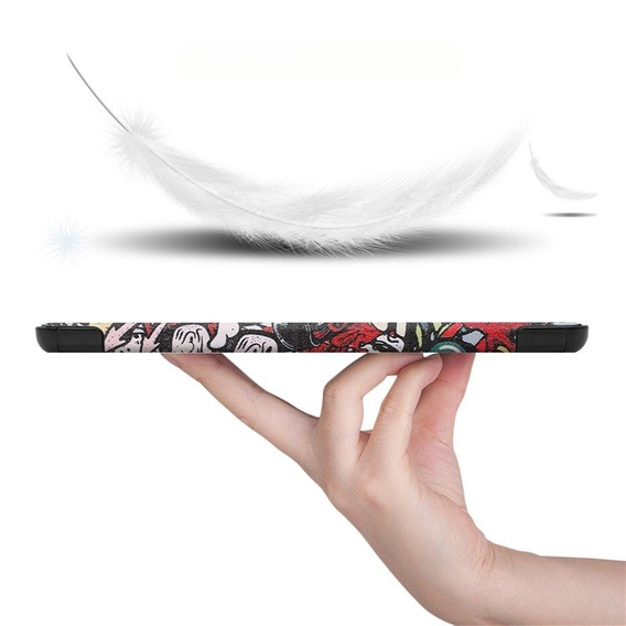 Puzdro pre Samsung Galaxy Tab S9 Plus, Smartcase, graffiti