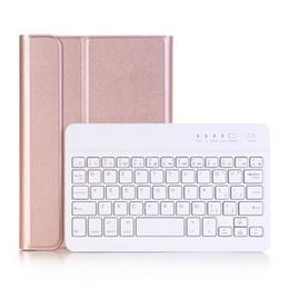 Puzdro + klávesnica iPad mini 2019 / iPad mini 4, ružové rose gold