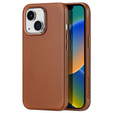 Obal na mobil pre iPhone 14, Dux Ducis Max Naples, hnedé