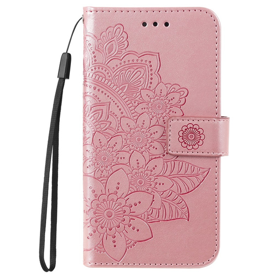 Klapkové puzdro pre Xiaomi Redmi 13C / Poco C65, Mandala Flower, ružové