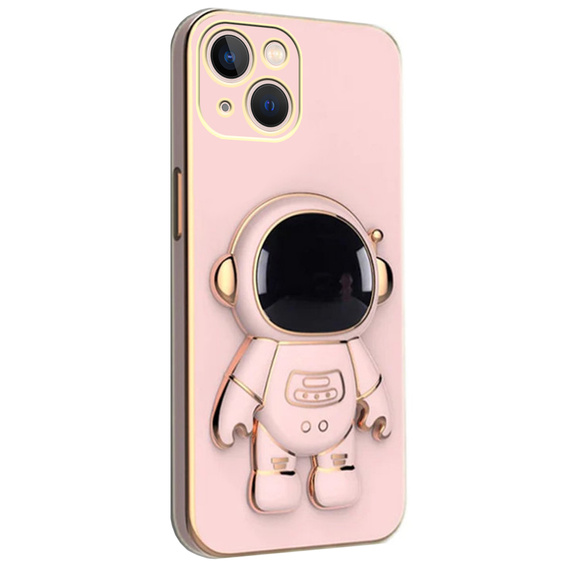 Obal na mobil pre iPhone 13, Astronaut, ružové