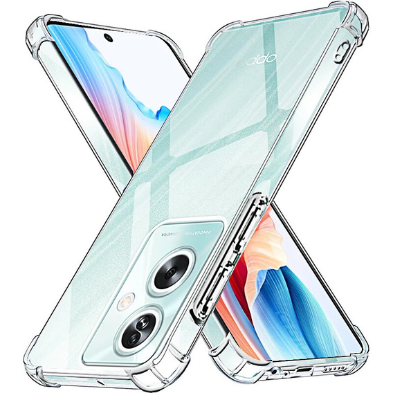 Obal na mobil pre Oppo A79 5G, Dropproof, priehľadné
