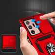 Obal na mobil pre Samsung Galaxy Note 20 Ultra, CamShield Slide, červené