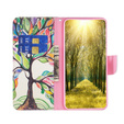Klapkové puzdro pre Samsung Galaxy M34, Wallet, tree of life, biele