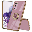 Obal na mobil pre Samsung Galaxy S20, Electro Ring, fialové