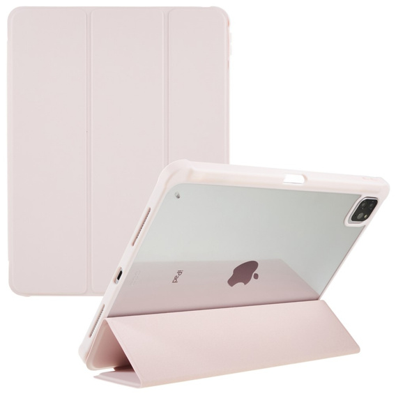 Puzdro pre iPad Pro 11 2022 / 2021 / 2020 / 2018, Smartcase Hybrid, so slotom na stylus, ružové